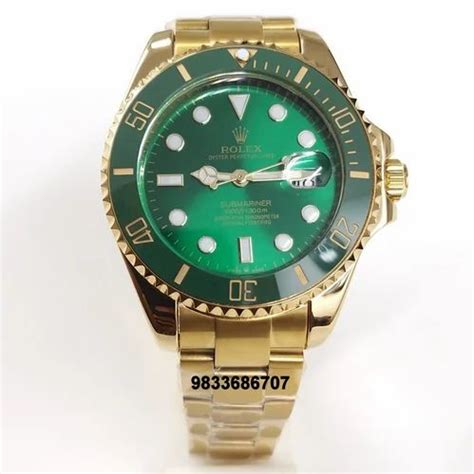 submariner rolex green gold|rolex submariner kermit 2022.